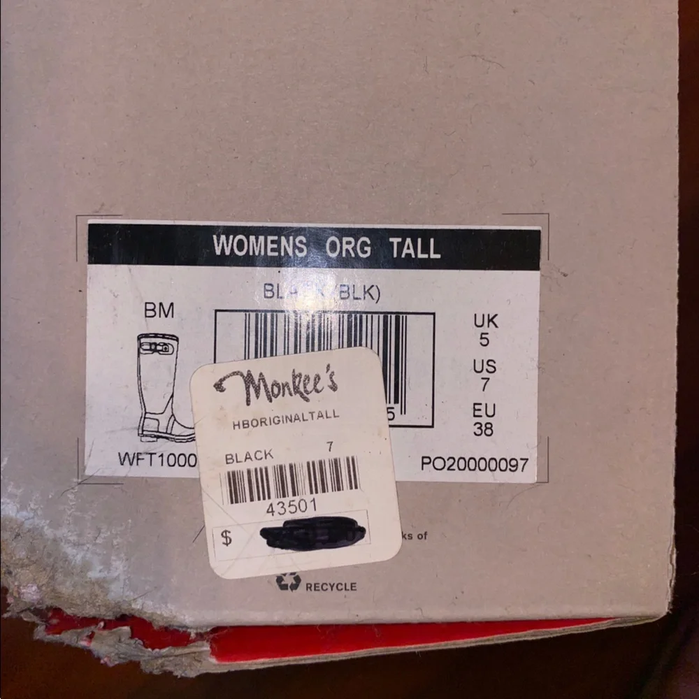 Hunter original tall rain boot - Picture 6 of 6